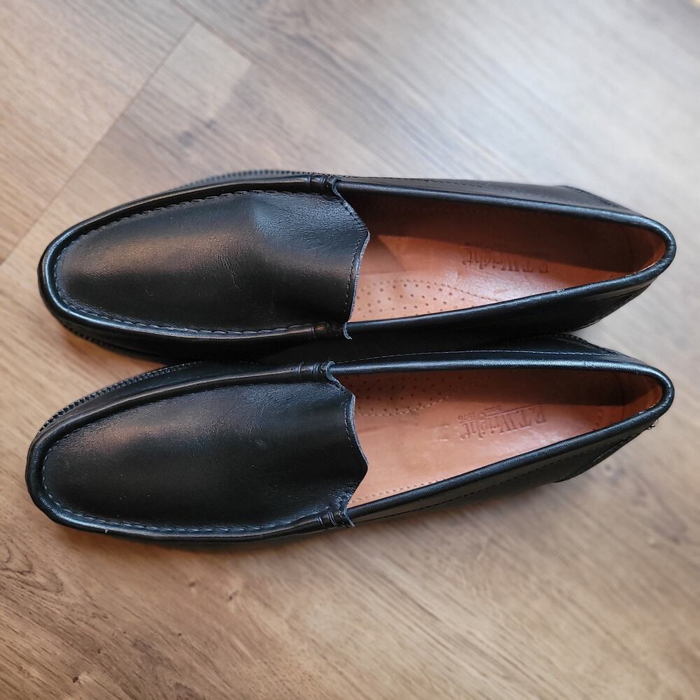 E.T. Wright made in italy loafers  mens 11 1/2B euc
